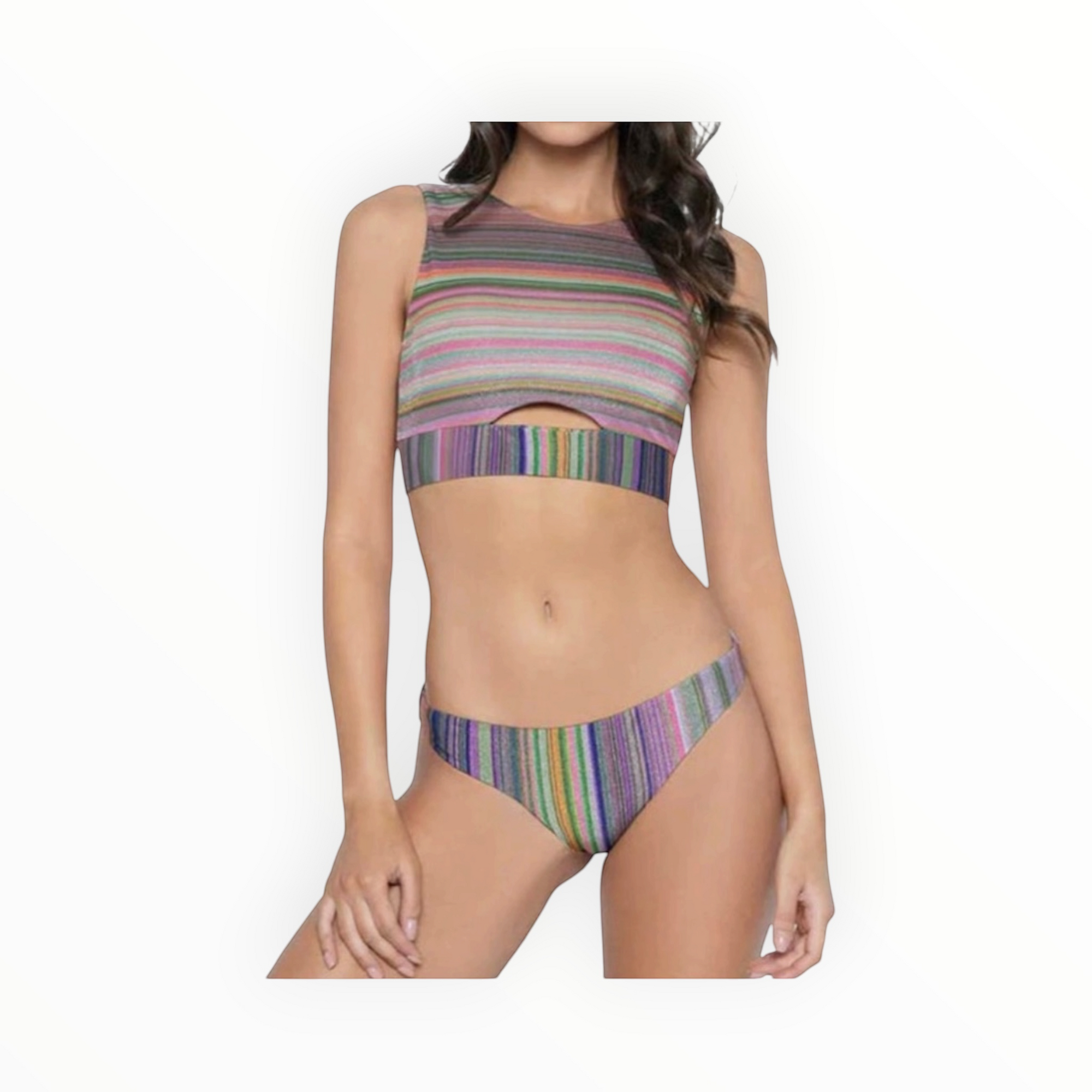 PQ Swim Retrograde Basic Ruched Bottom