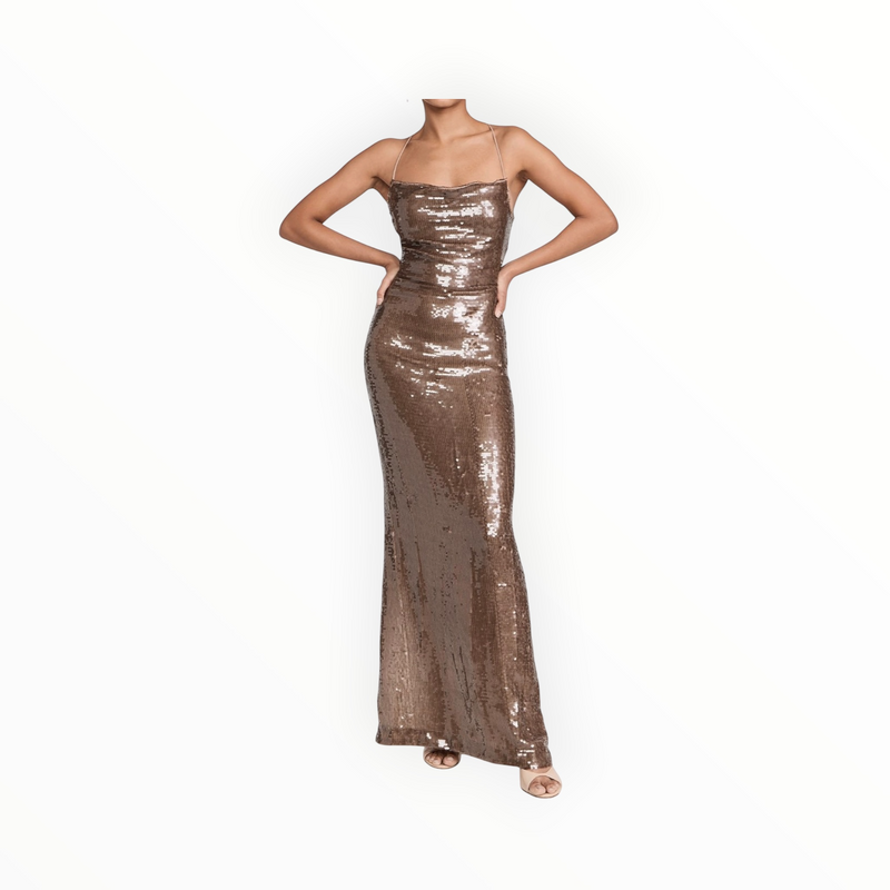 Sabina Musayev Mili Dress - Mocha