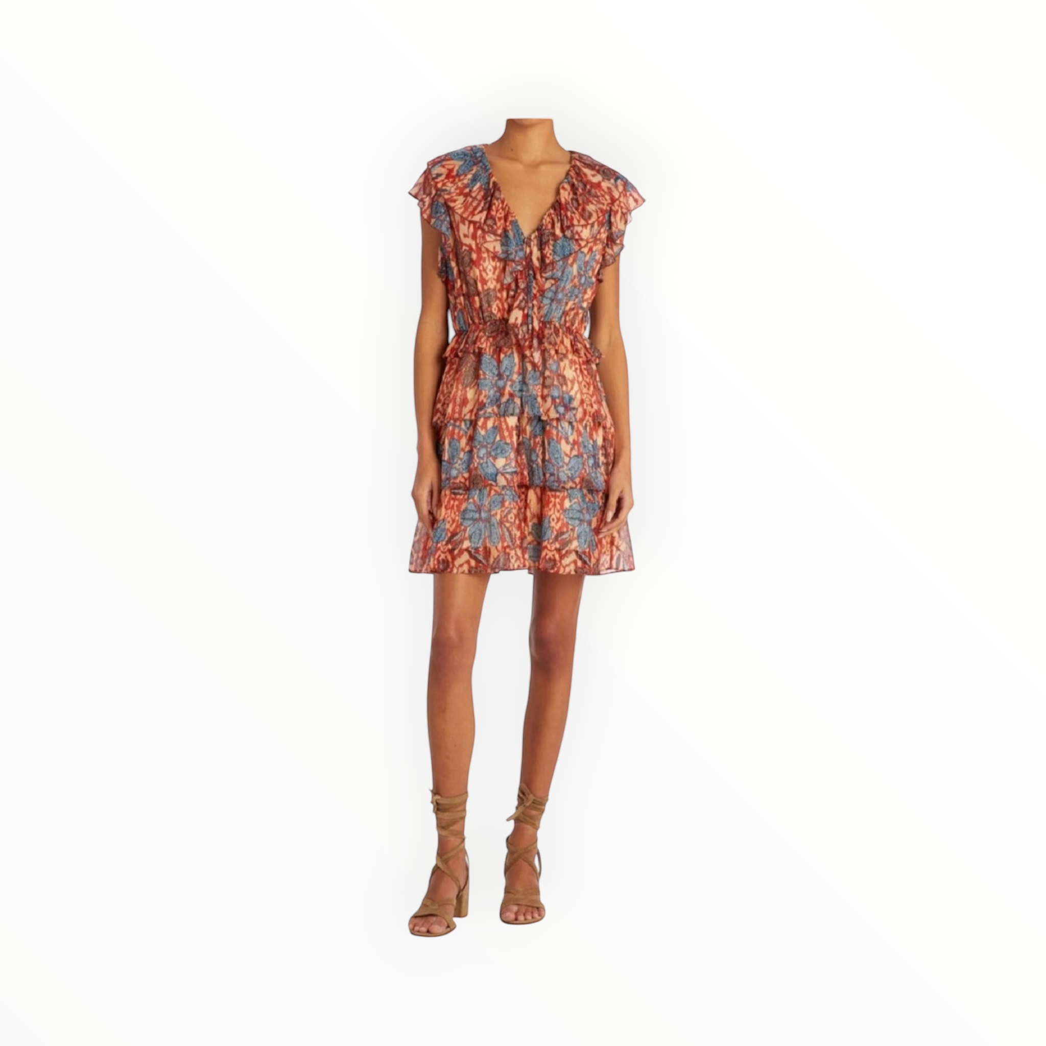 Marie Oliver Gemma Dress - Maple Ivy