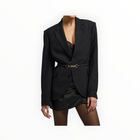Generation Love Martine Suiting Blazer - Black