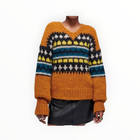 Re/Done 50s V Neck Pullover Alpaca Sweater