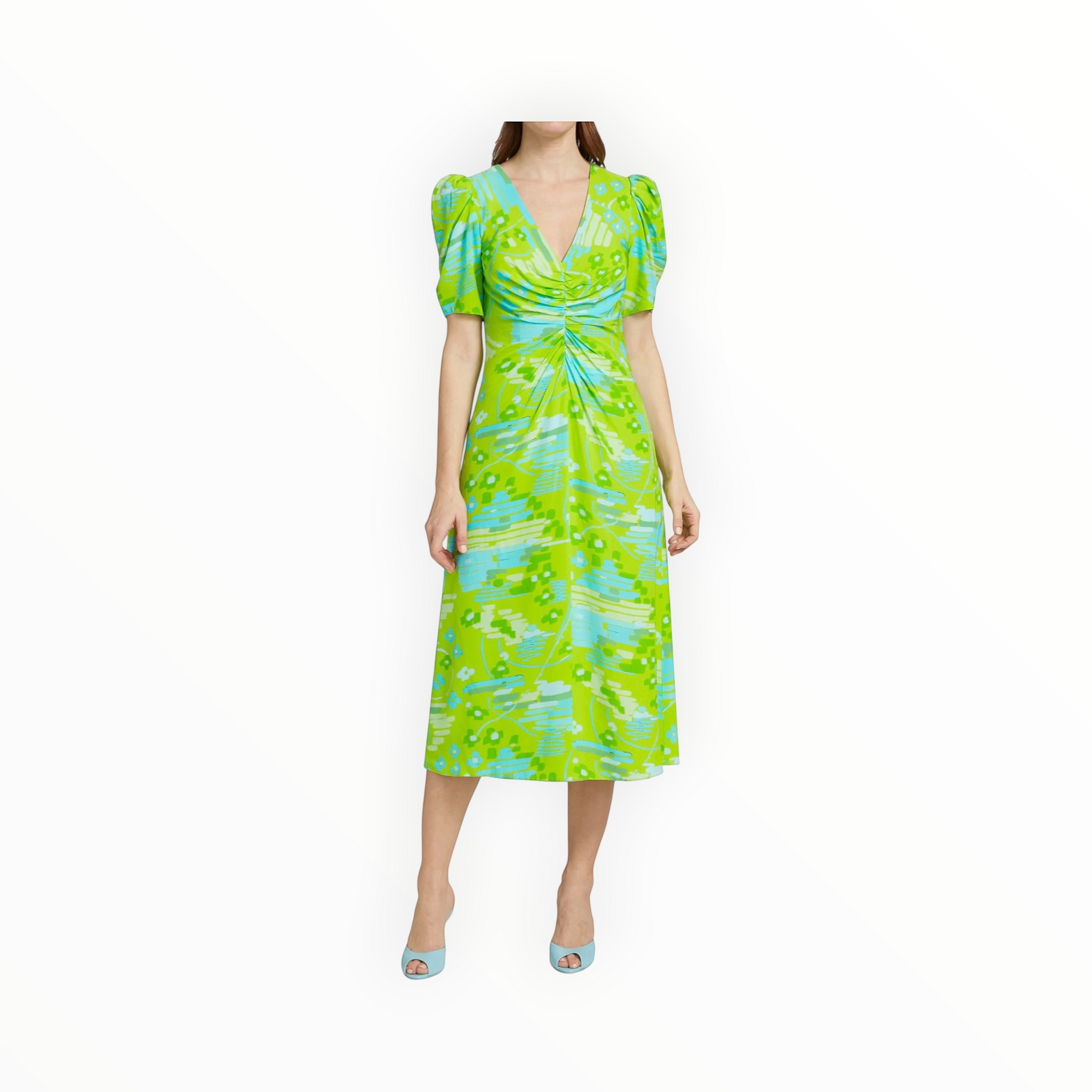 RHODE Maci Dress - Electric Eden