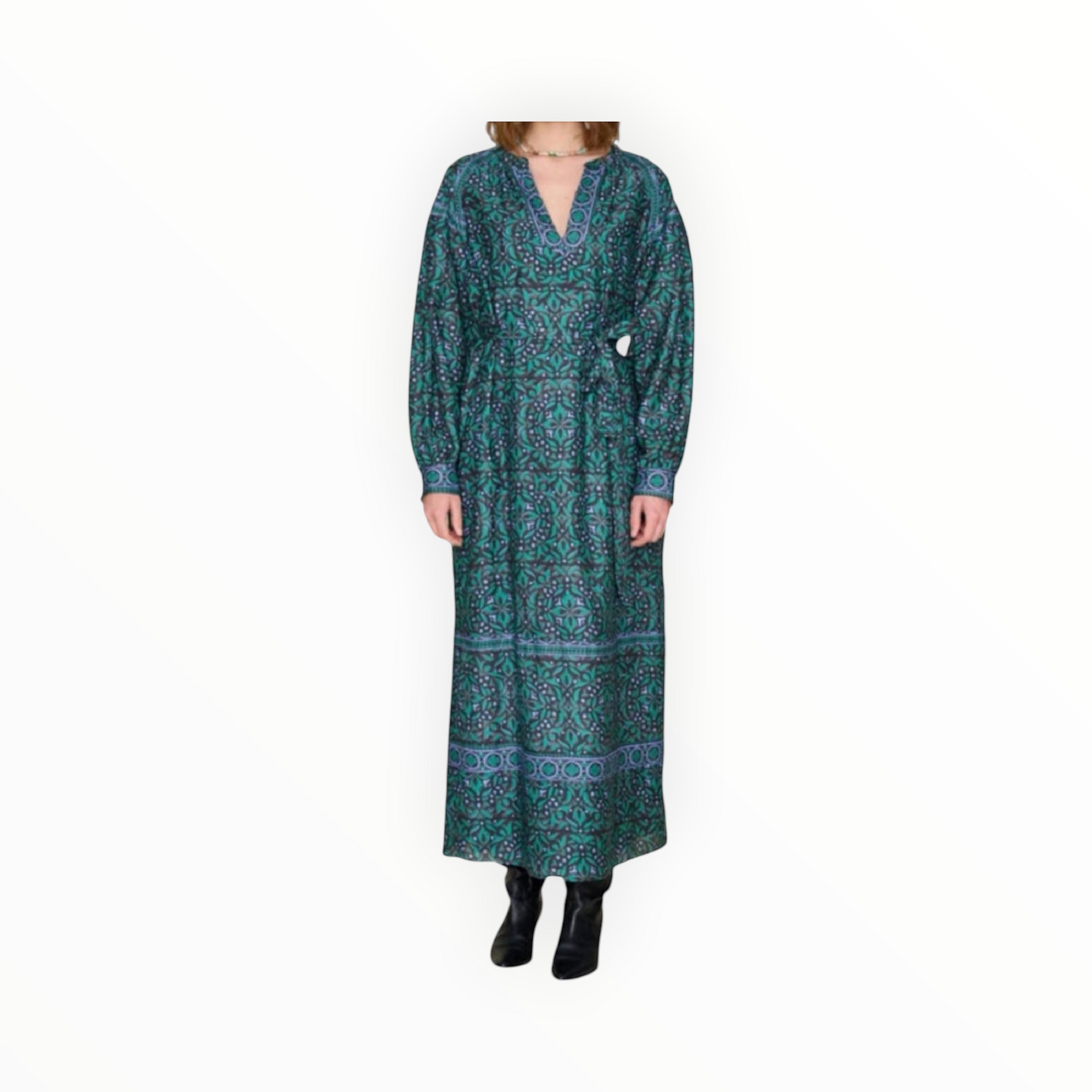 Xirena Isobel Dress - Green Smoke