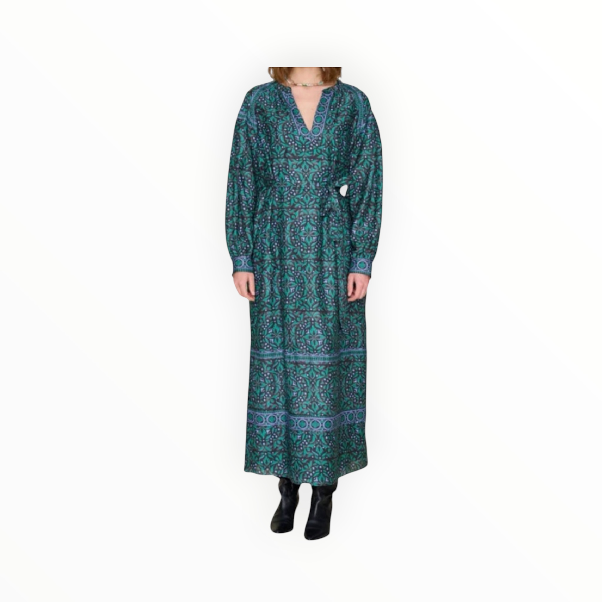 Xirena Isobel Dress - Green Smoke