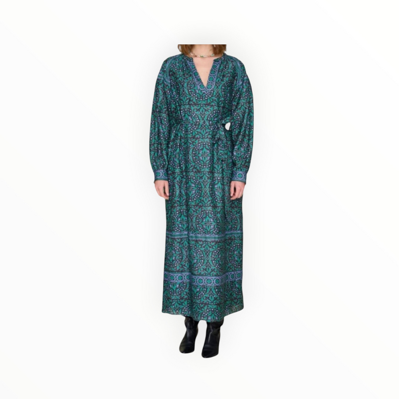 Xirena Isobel Dress - Green Smoke