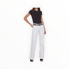 L’Agence Clayton Wide-Leg Jean - Blanc