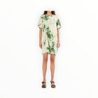 Rabens Saloner Inaz Fusion Dress - Green Combo