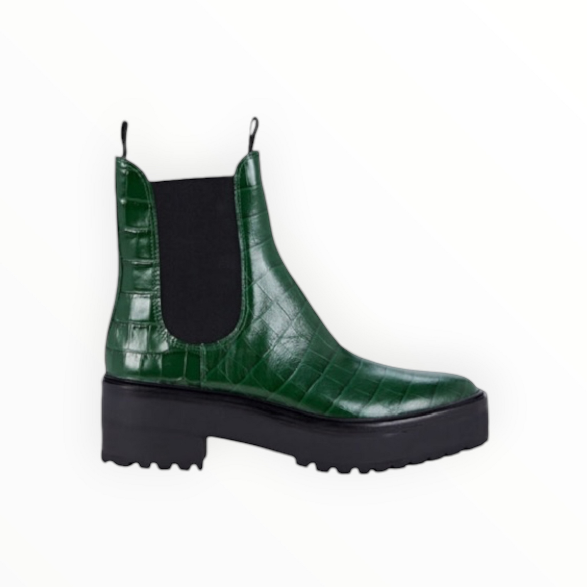 Loeffler Randall Reggie Chelsea Boot - Bottle Green