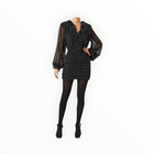 Sabina Musayev Manuela Dress - Black