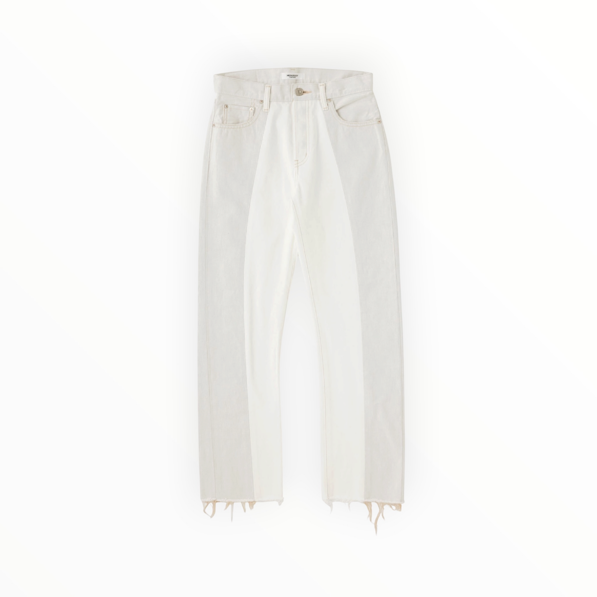 Moussy Vintage Raintrec Straight - 010 White