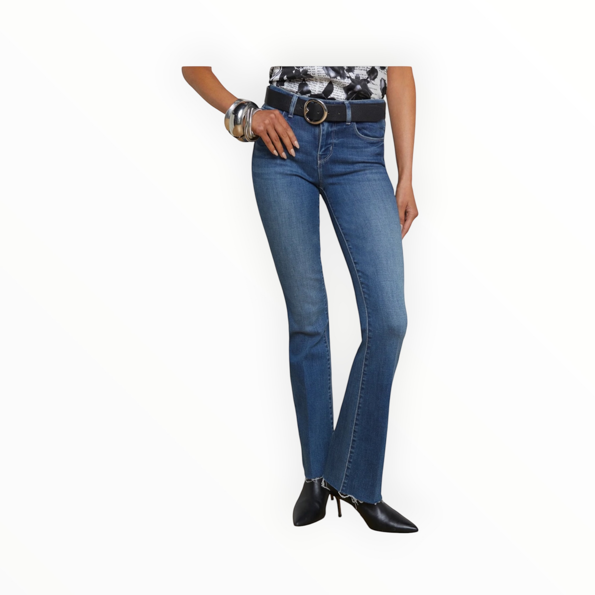 L'Agence Sneeki L/R Sneaker Straight - Stanton