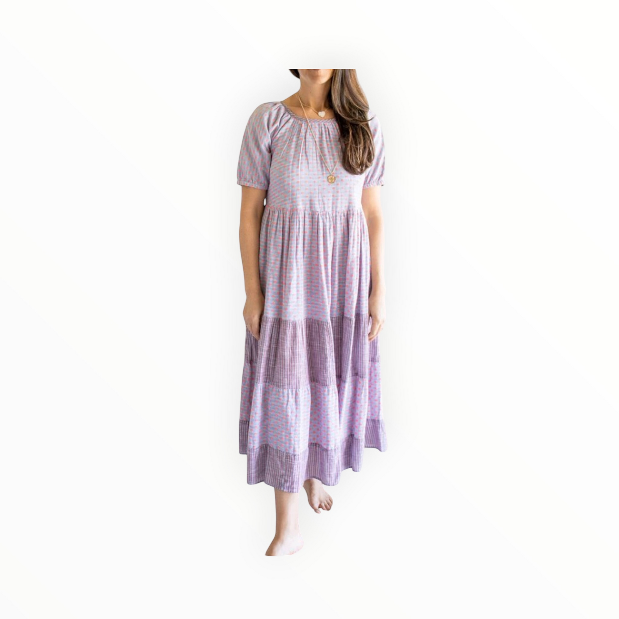 ace&jig Noah Dress - Dot Textile