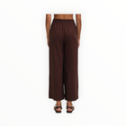 Z Supply Scout Linen Pant - Chocolate Cherry