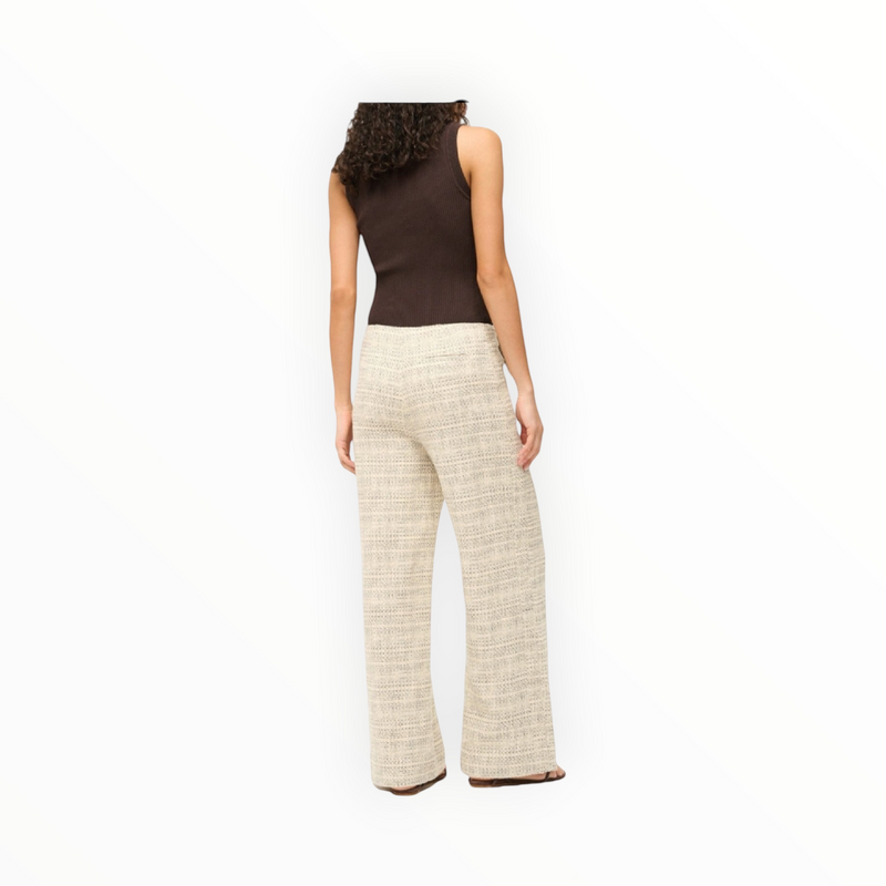 STAUD Lilia Pant - Ivory Multi