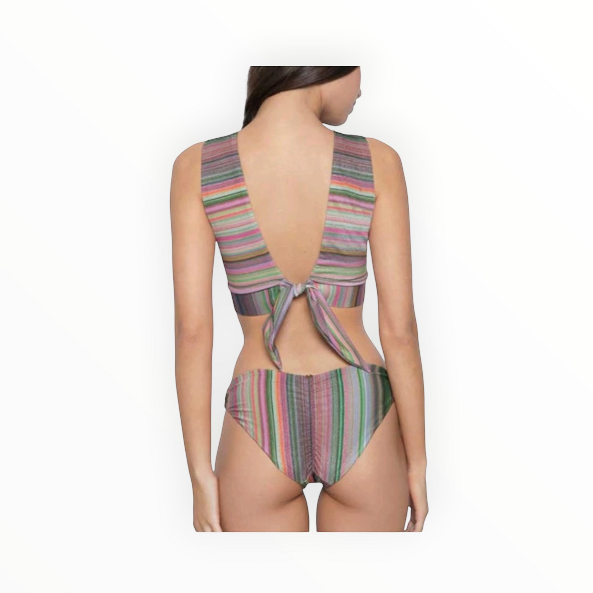 PQ Swim Retrograde Basic Ruched Bottom