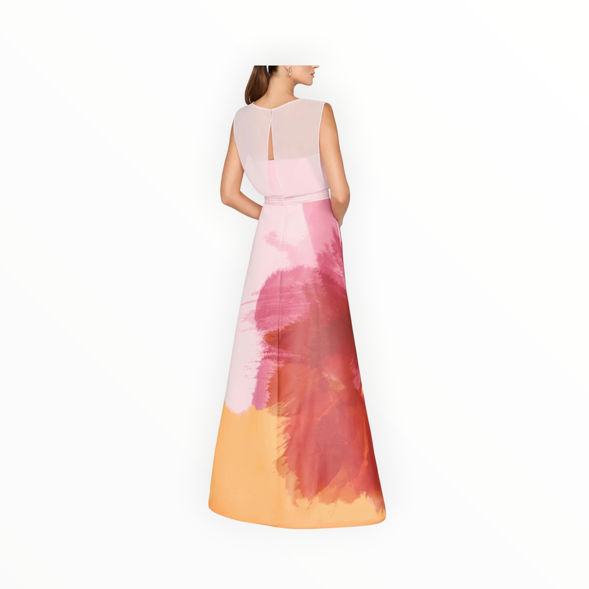 Kay Unger Tess Gown - Bloom Sunset Multi