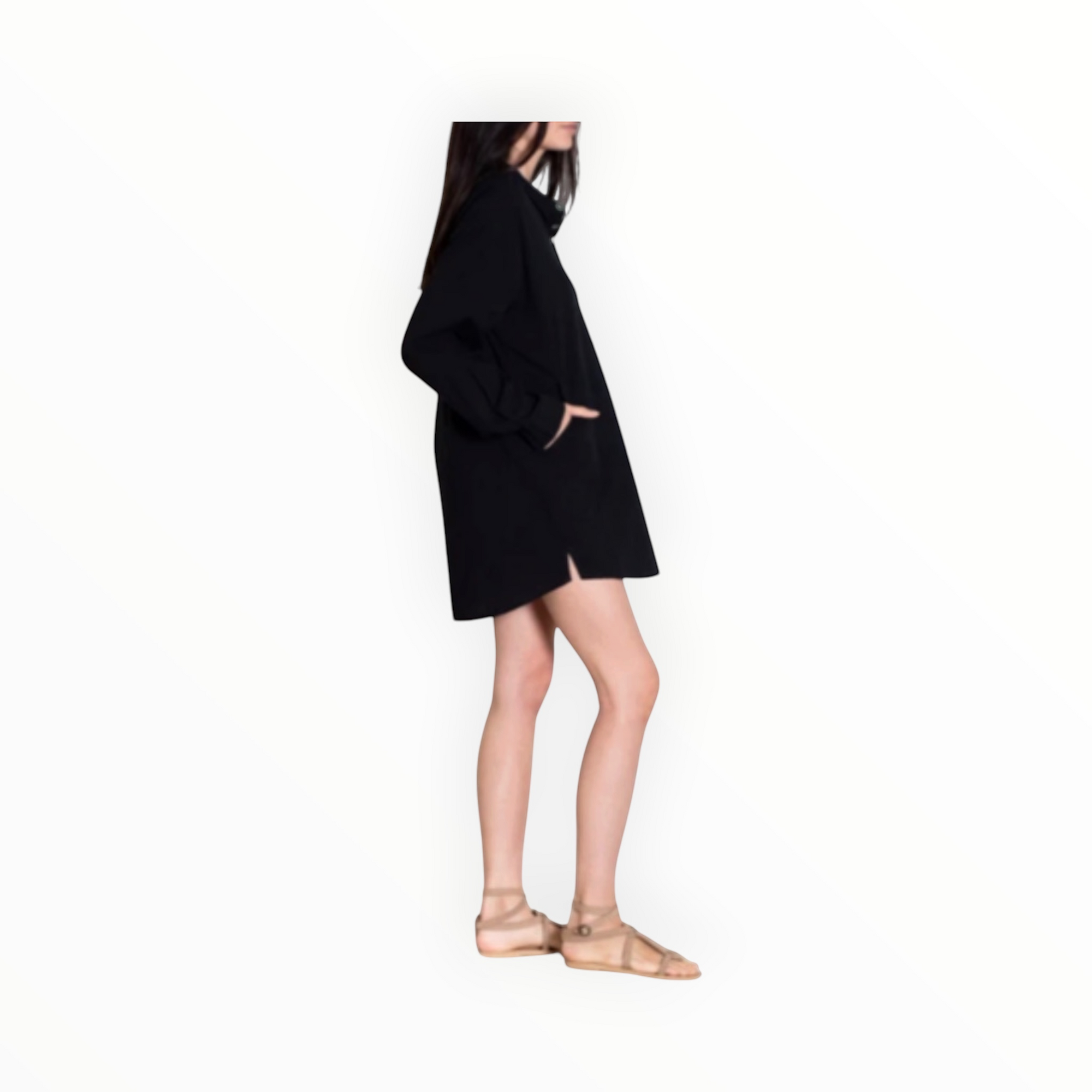 Natalie Martin Apres Swim Shirt - Black