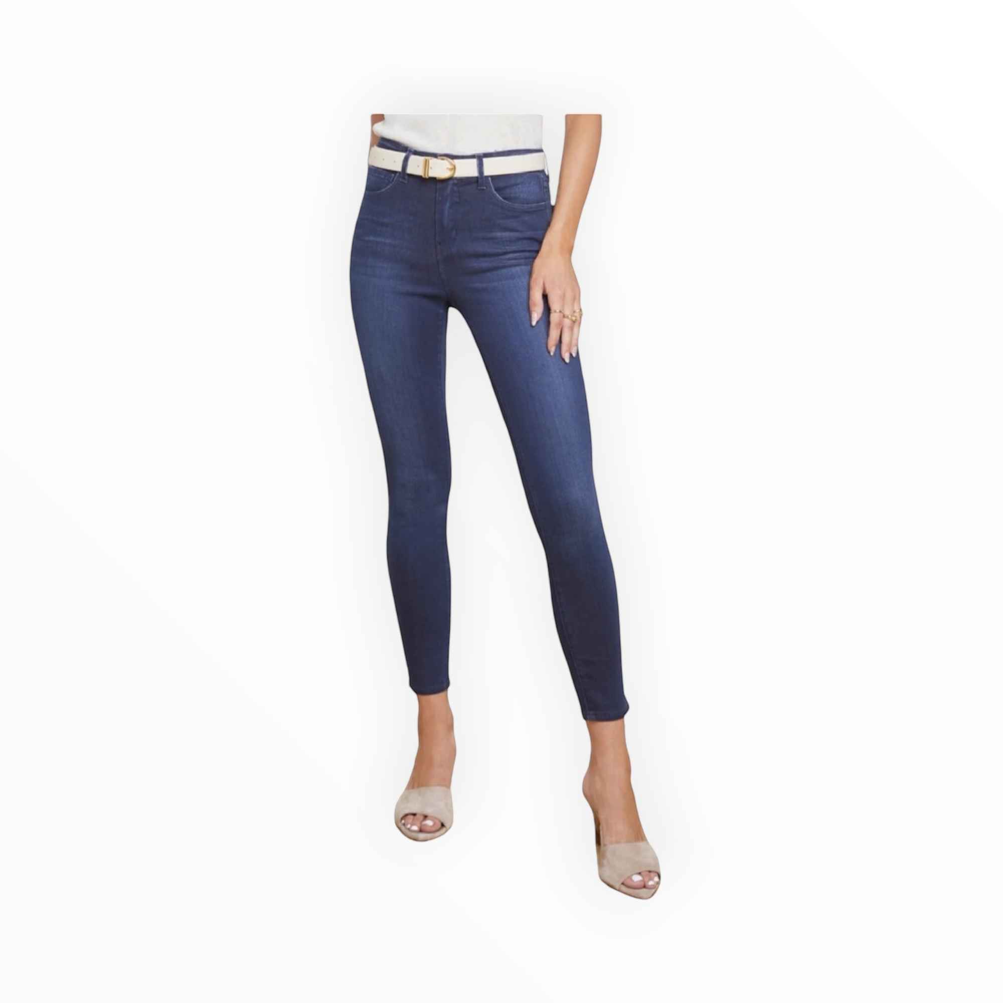L’Agence Margot High Rise Skinny - Sea Blue