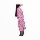 Sabina Musayev Capella Puff Sleeve Dress - Red Floral Multi