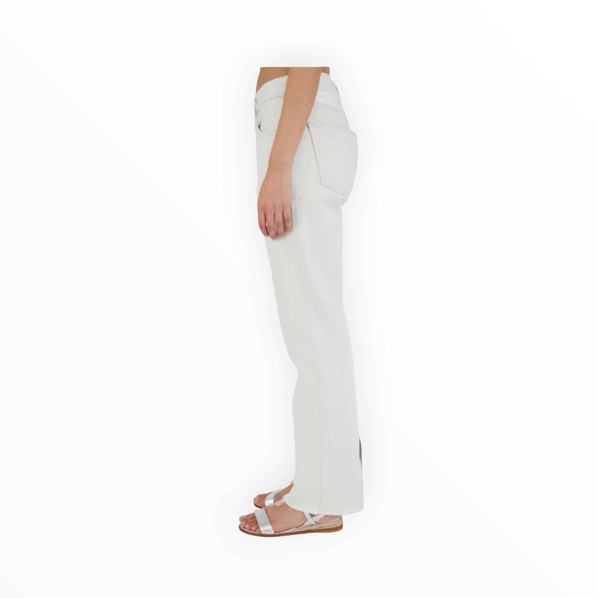 Moussy Vintage Raintrec Straight - 010 White