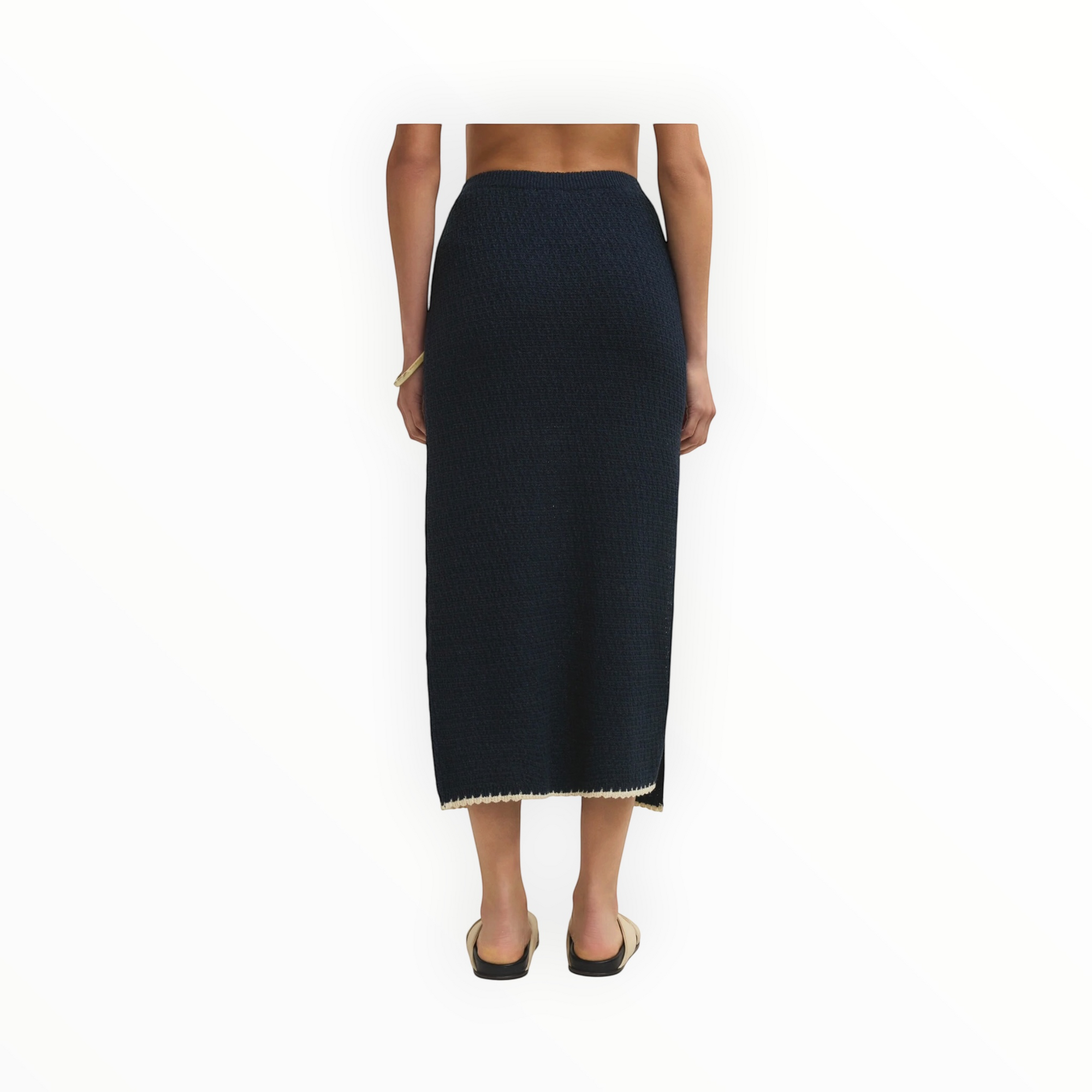 Z Supply Yessenia Whipstitch Skirt - Eclipse