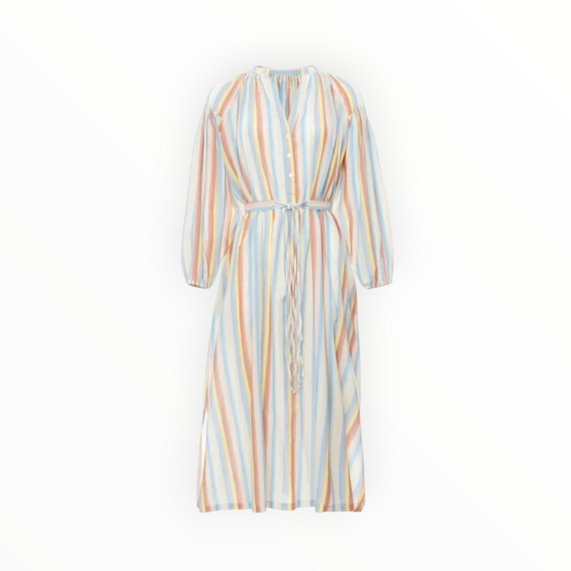 Vanessa Bruno Nazaria Striped Midi Dress