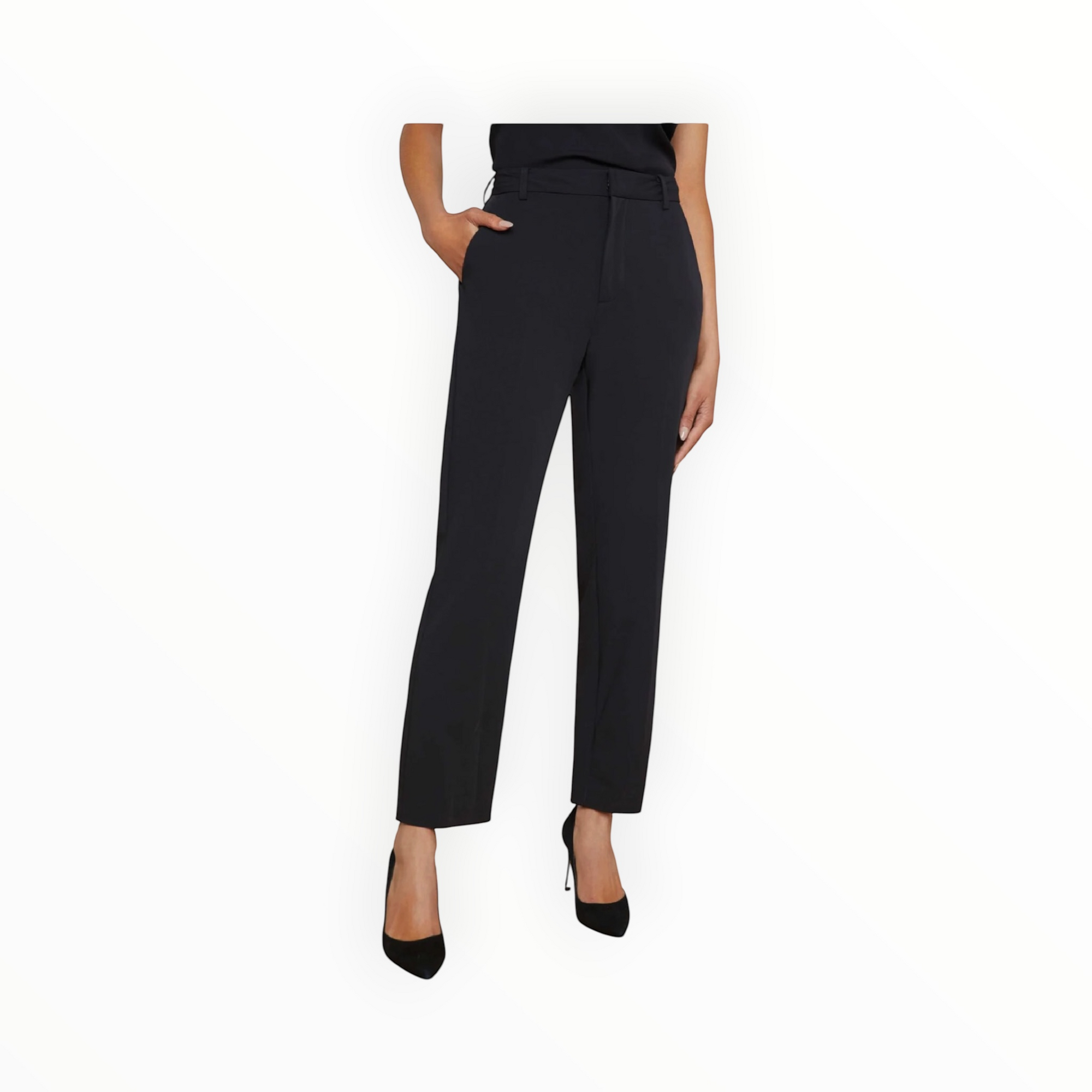 L’Agence Enola Cigarette Pant - Black