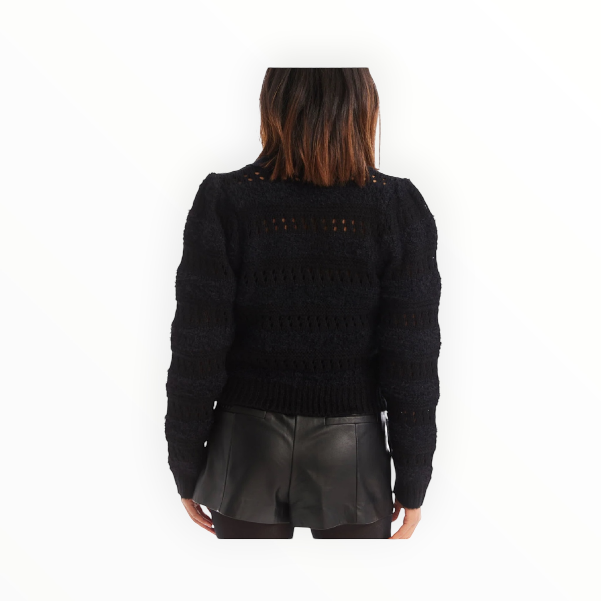 Allison New York Raven Sweater - Black