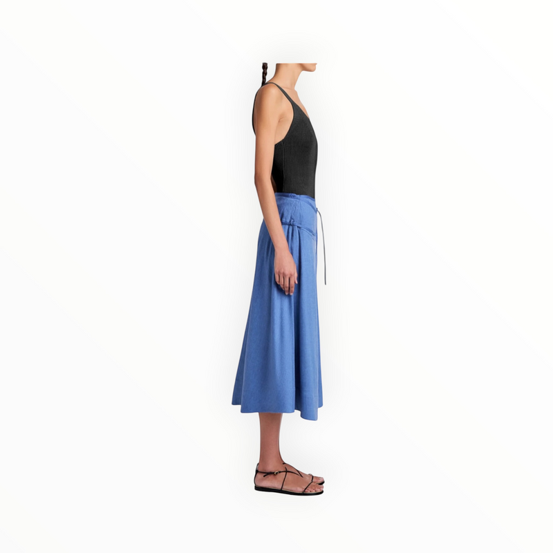 Proenza Schouler White Label Jovie Wrap Skirt - Denim