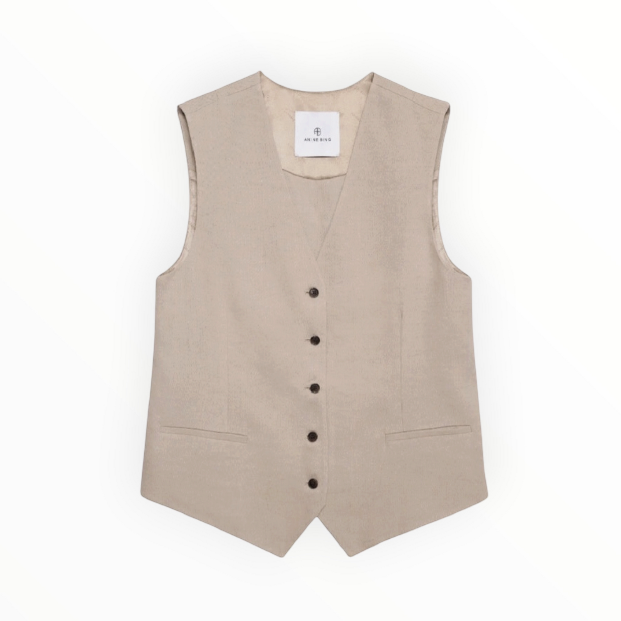 Anine Bing Lena Vest - Sand