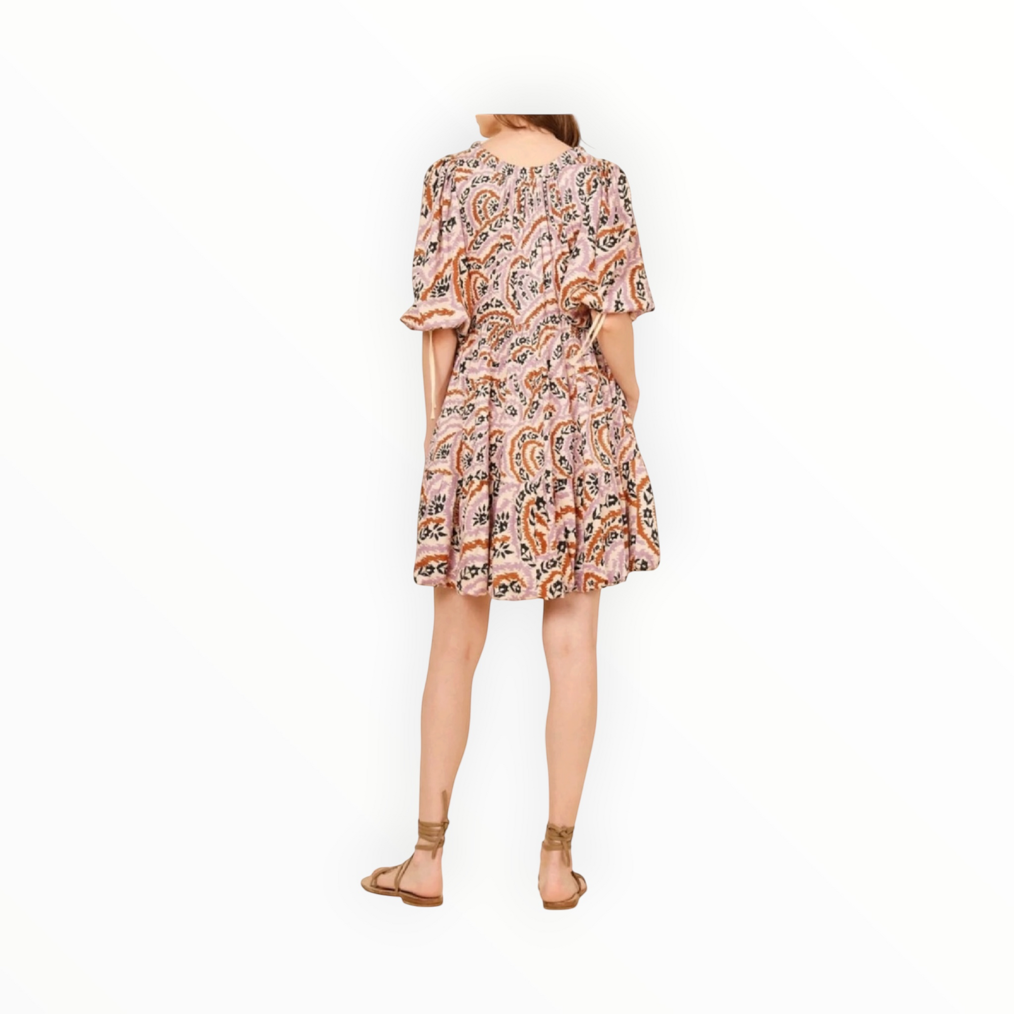 Omika Loren Mini Dress - Lucia Lavender