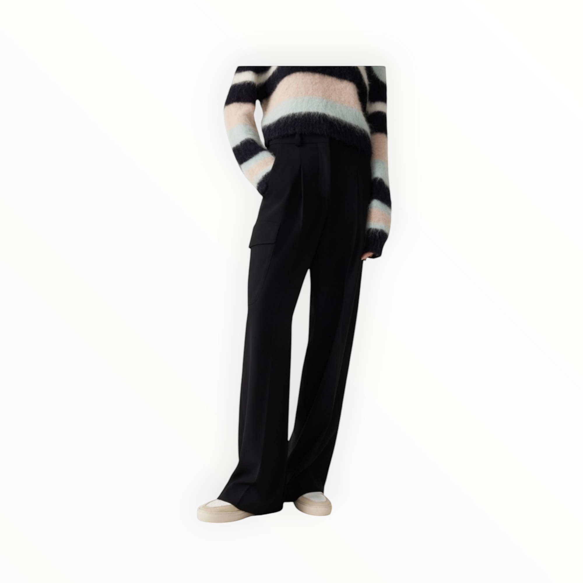 ba&sh Fara Flowing Pants - Black
