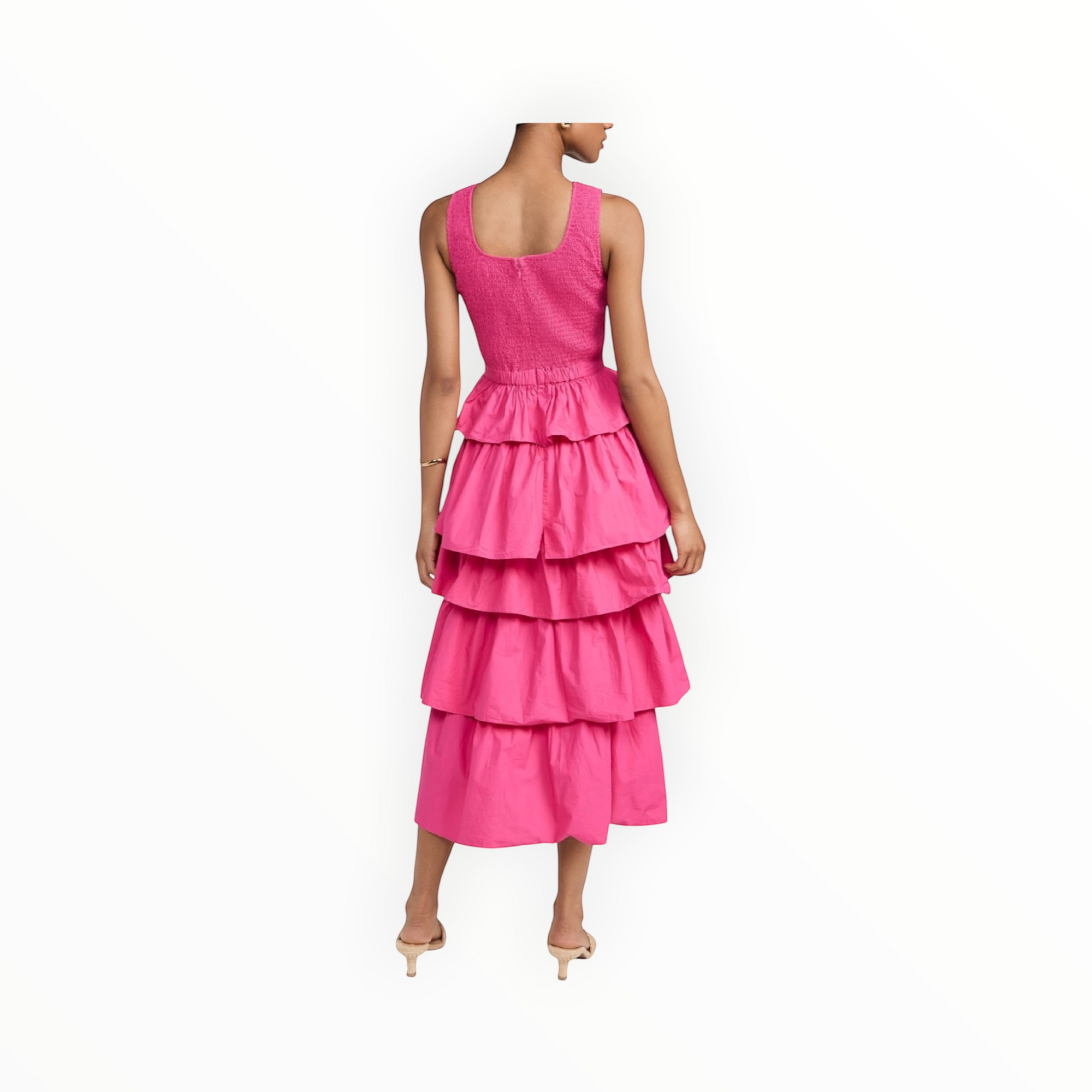 RHODE Nia Dress - Hot Pink