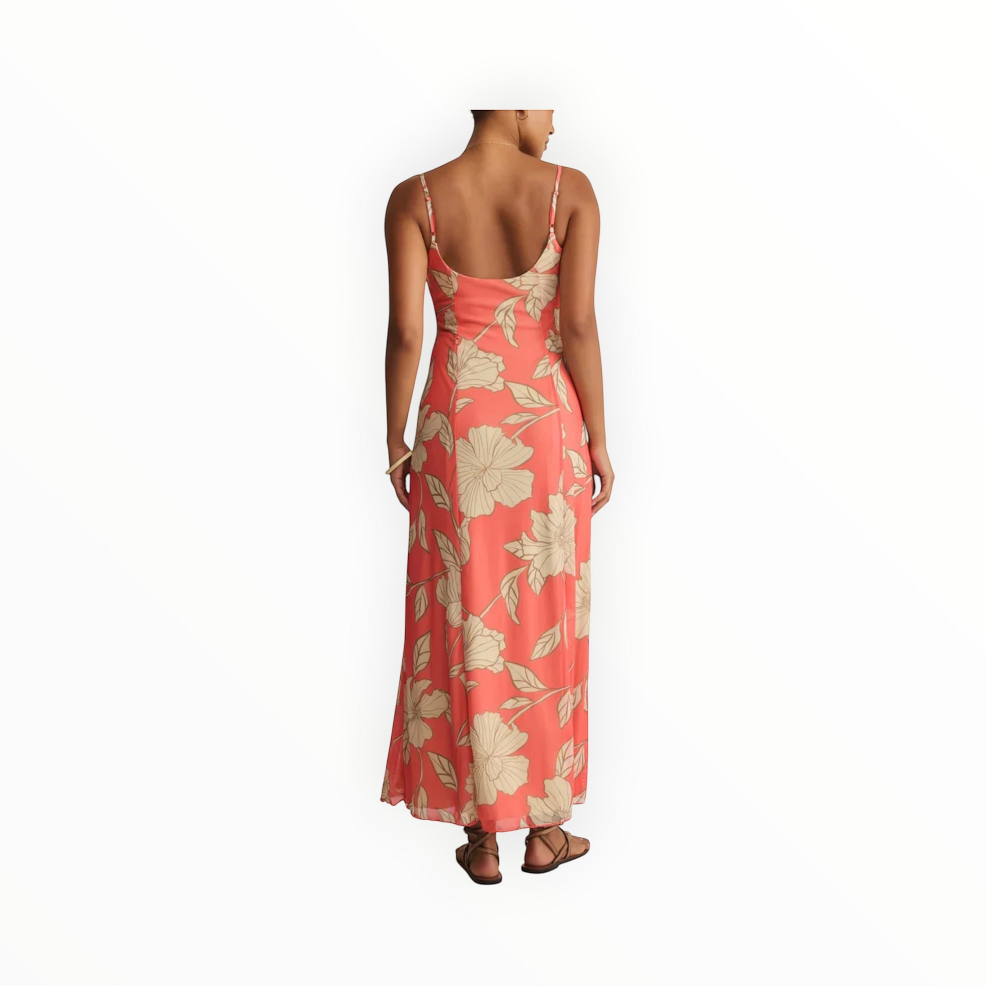 Z Supply Charisma Bloom Midi Dress - Gelato