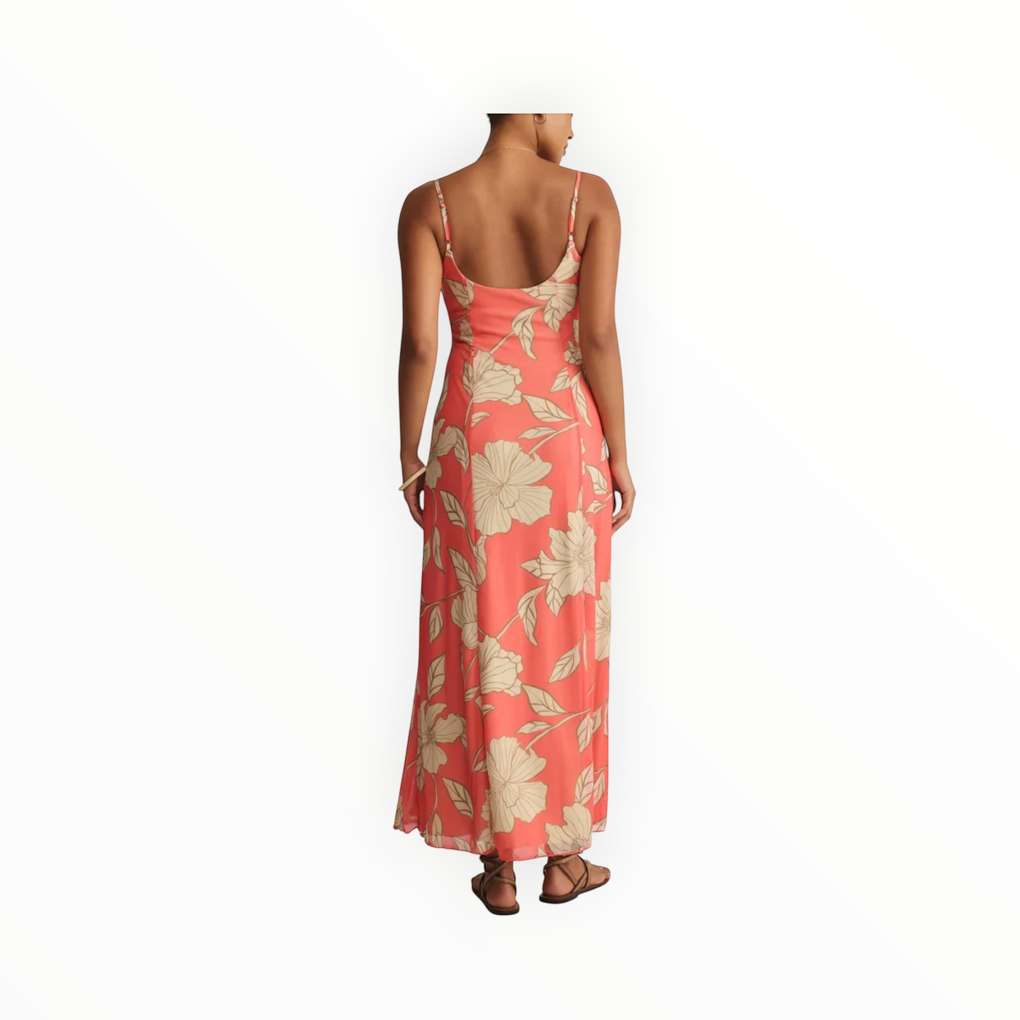 Z Supply Charisma Bloom Midi Dress - Gelato