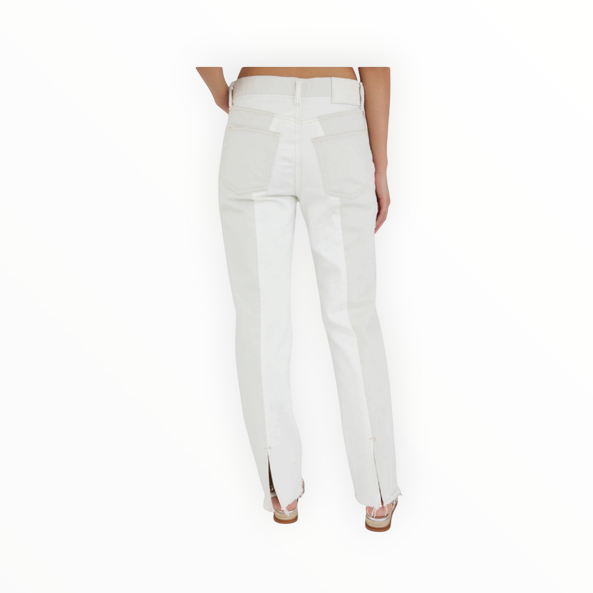 Moussy Vintage Raintrec Straight - 010 White
