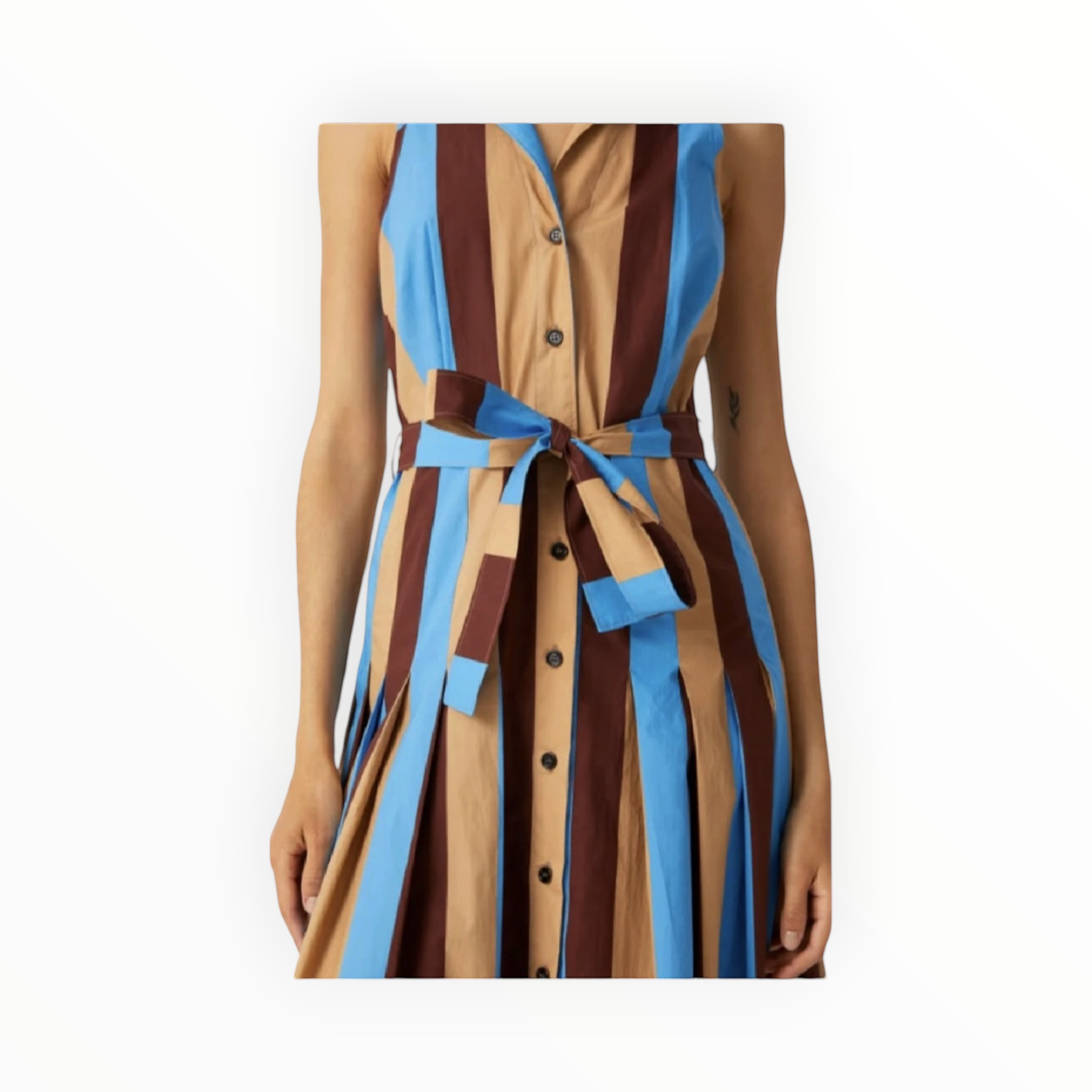 Beatrice .b Striped Chemistier Dress