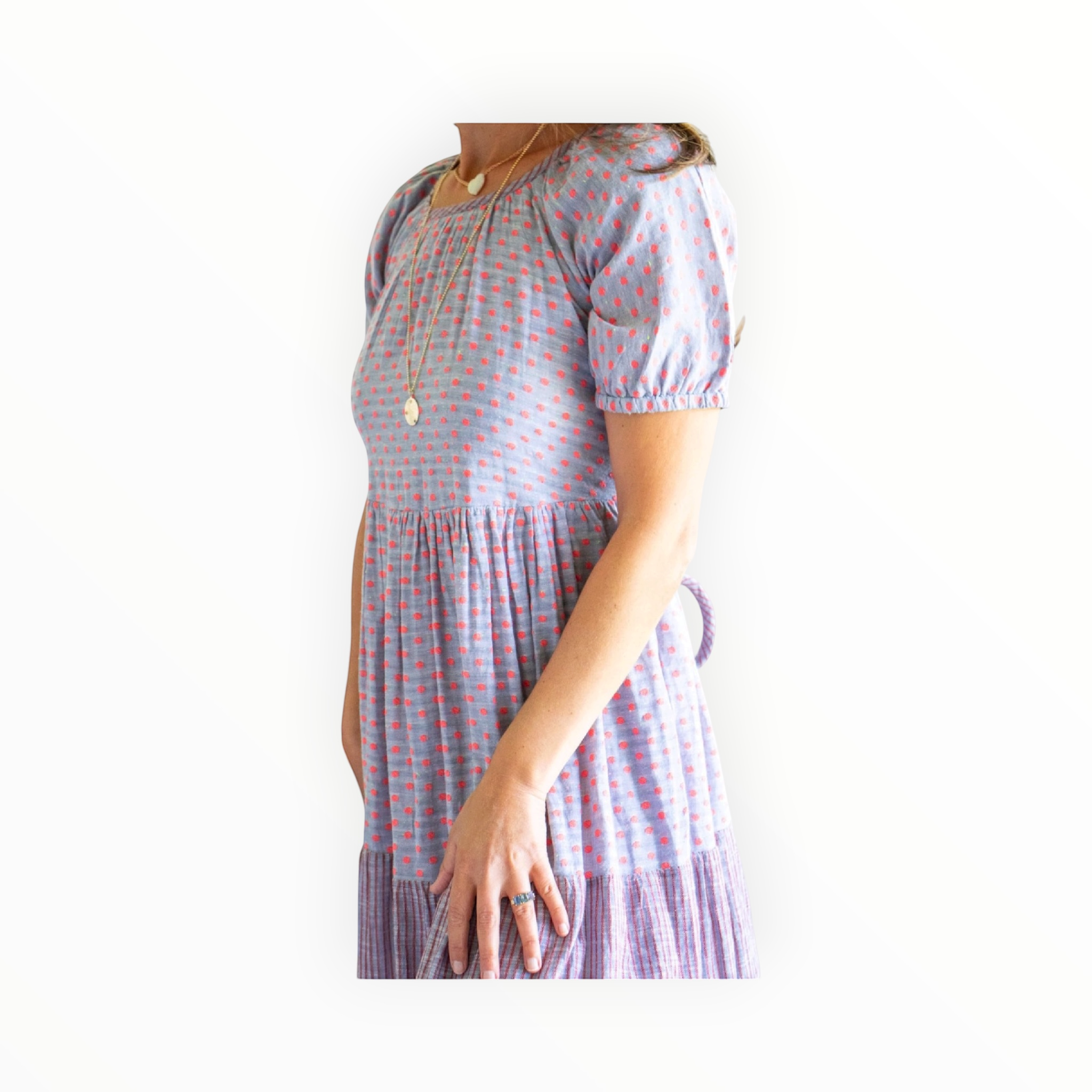 ace&jig Noah Dress - Dot Textile