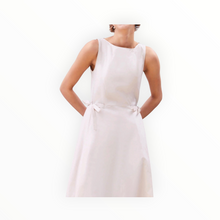Beatrice .b Flared Dress Of Poplin With Elastic & Laces - White