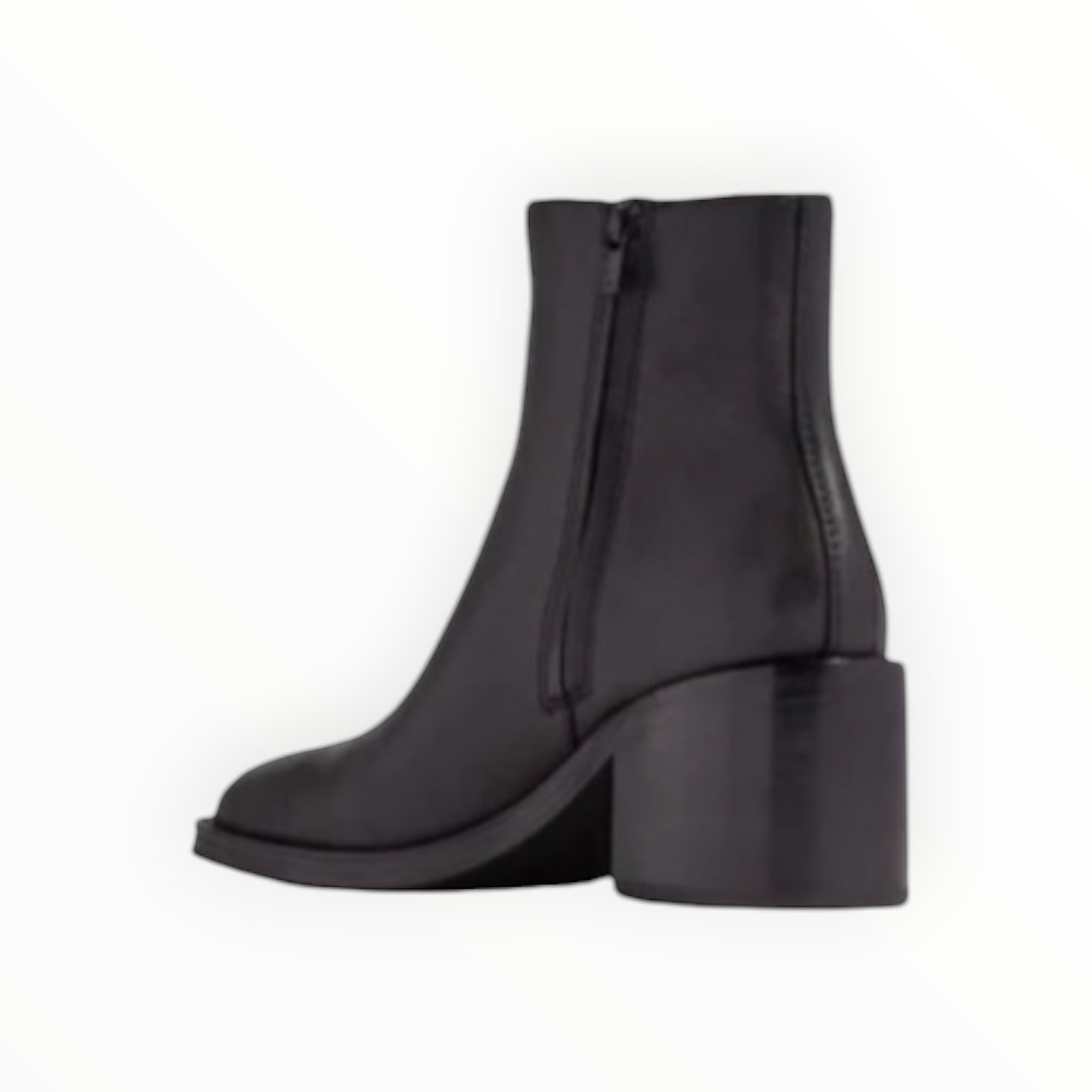 Loeffler Randall Blakely Square Toe Mid Heel Boot - Black