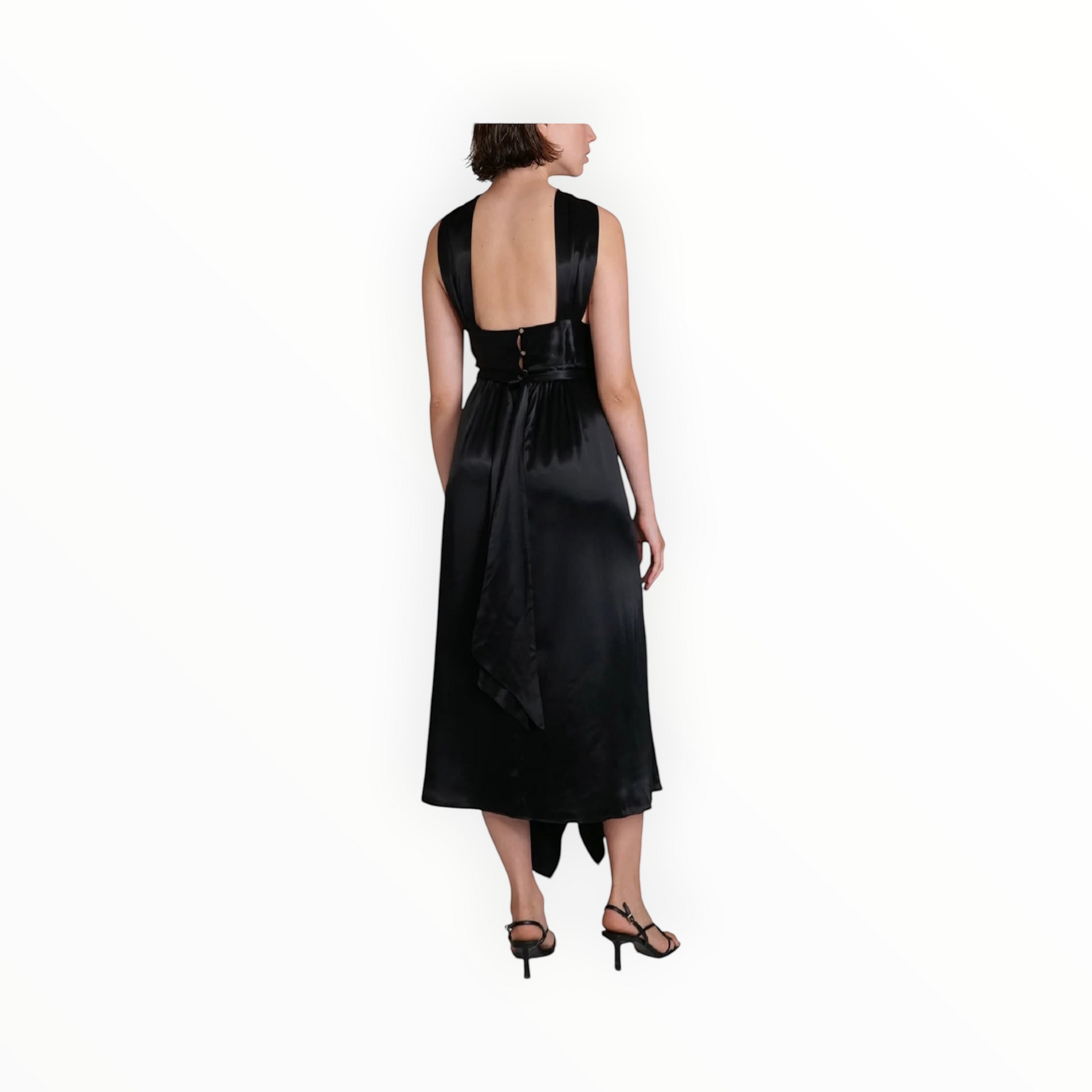 Sabina Musayev Natti Dress - Black