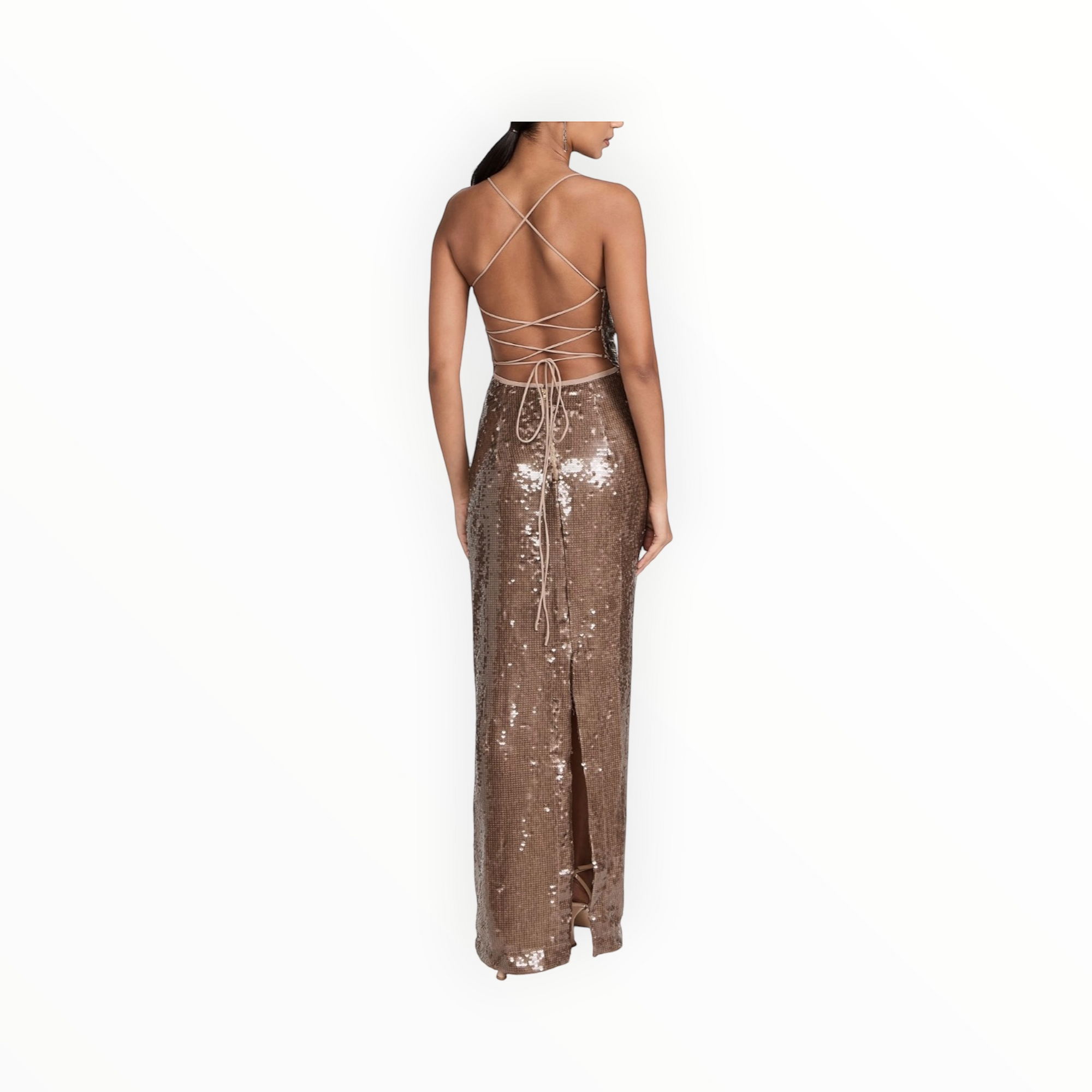 Sabina Musayev Mili Dress - Mocha