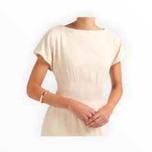 Solid & Striped The Greer Shaped Waist Dress - Clay