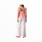 SZ Blockprints Emma Tank - Barbie Pink/Ferarri Red