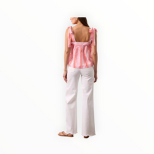 SZ Blockprints Emma Tank - Barbie Pink/Ferarri Red
