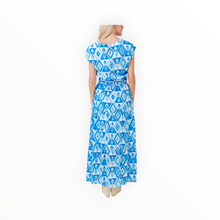 Sheridan French Gardenia Skirt - Lapis Geo