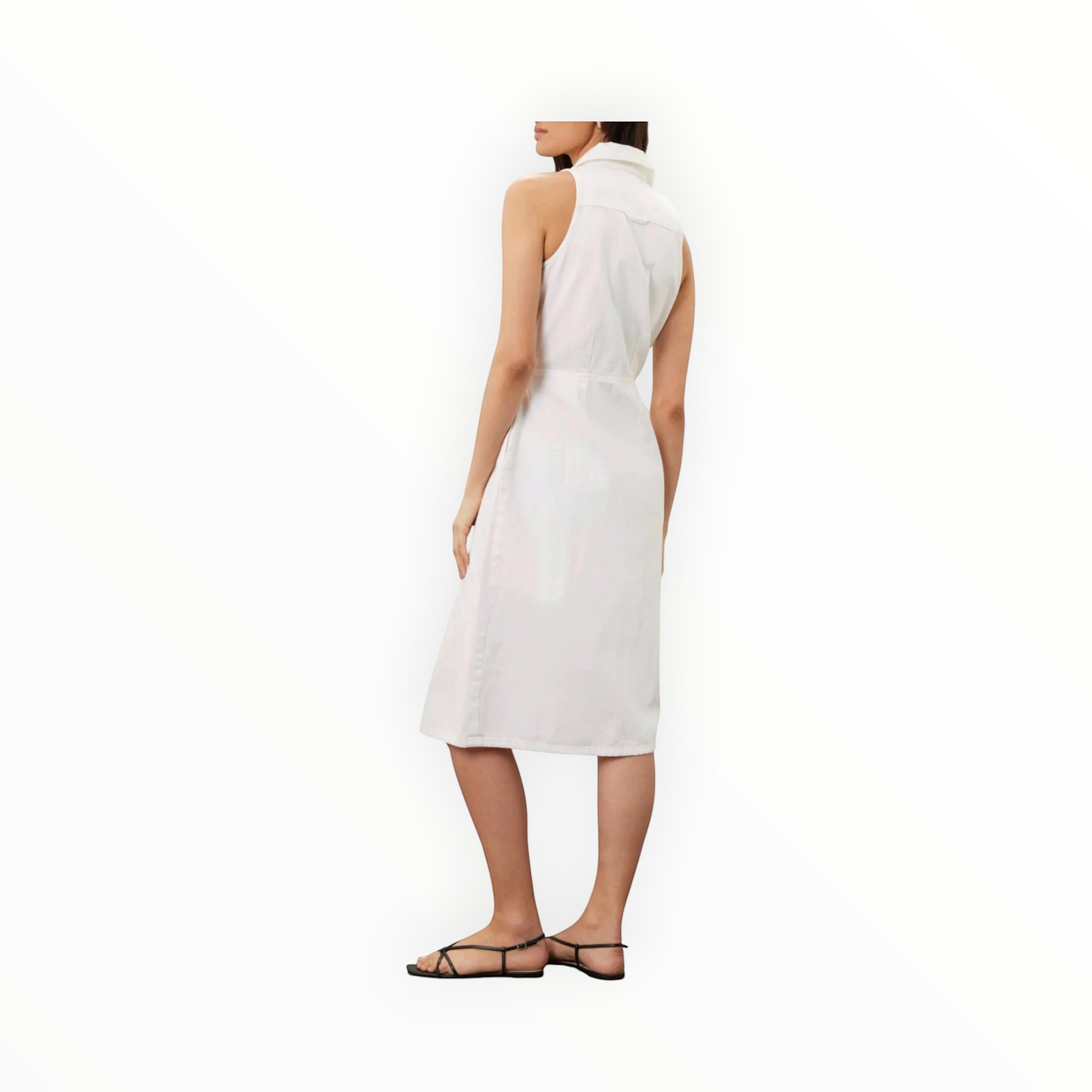 DL1961 Daphne Denim Dress - White