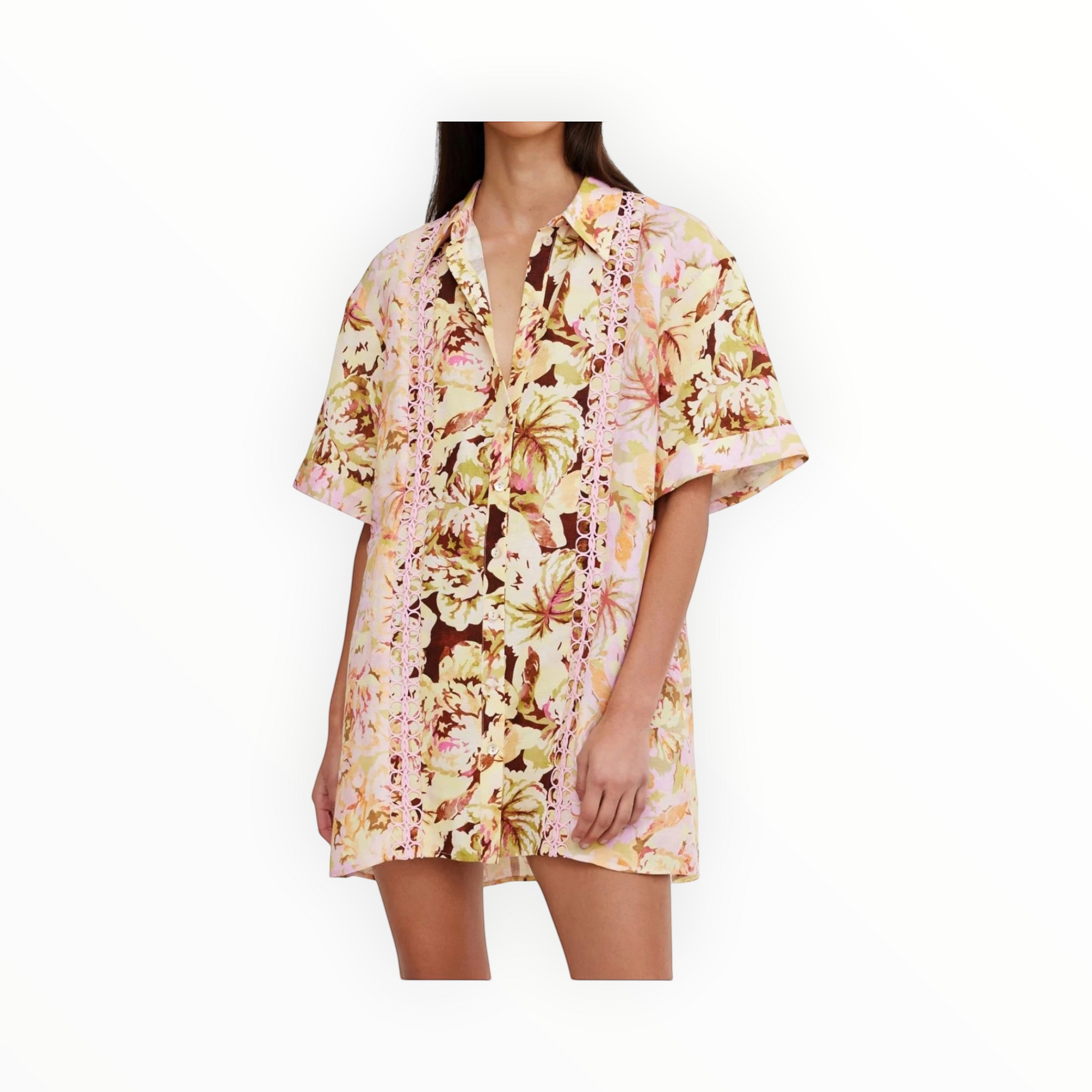 Significant Other Nicole Shirt Dress - Jungle Mix