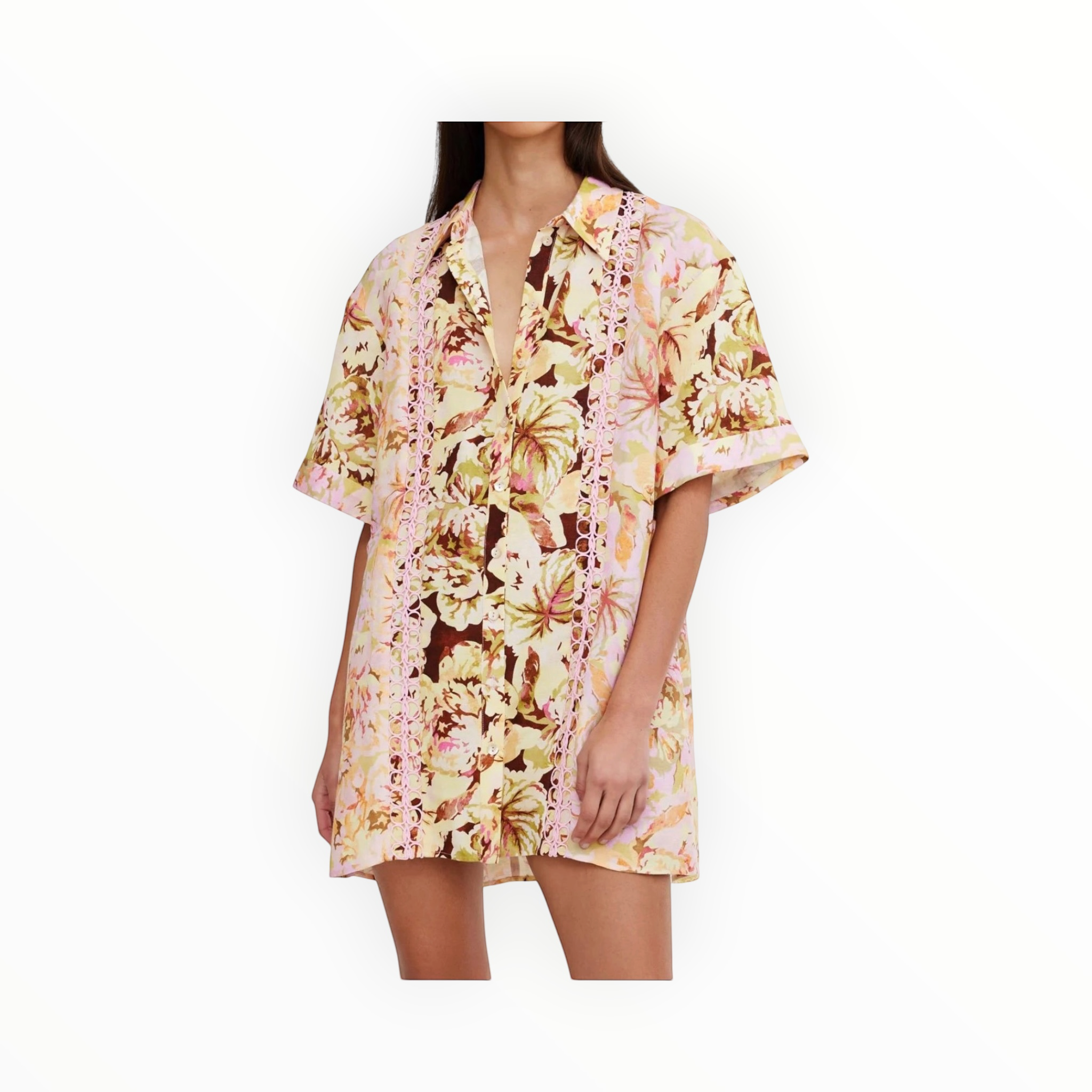 Significant Other Nicole Shirt Dress - Jungle Mix