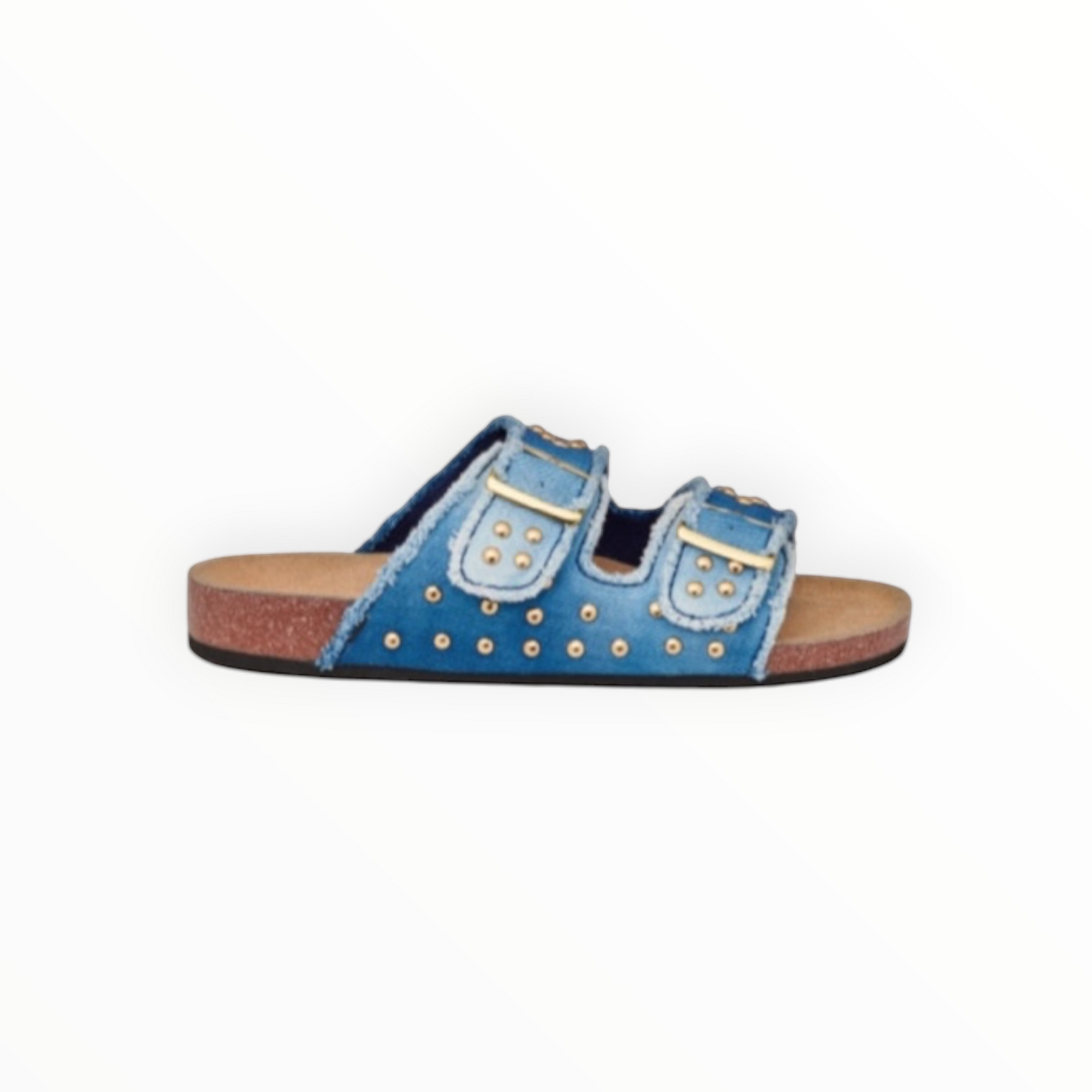 Claris Virot Odette Sandals - Indigo Denim